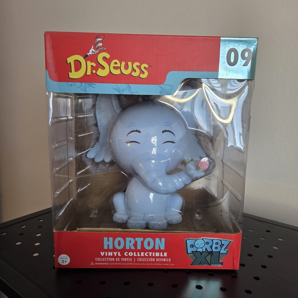 Funko Dr. Seuss Horton Dorbz XL Vinyl Collectible, Damaged Box